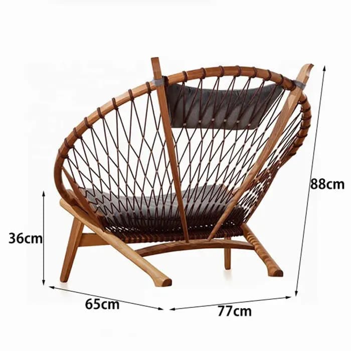 Chaise nordique paresseuse pour une personne