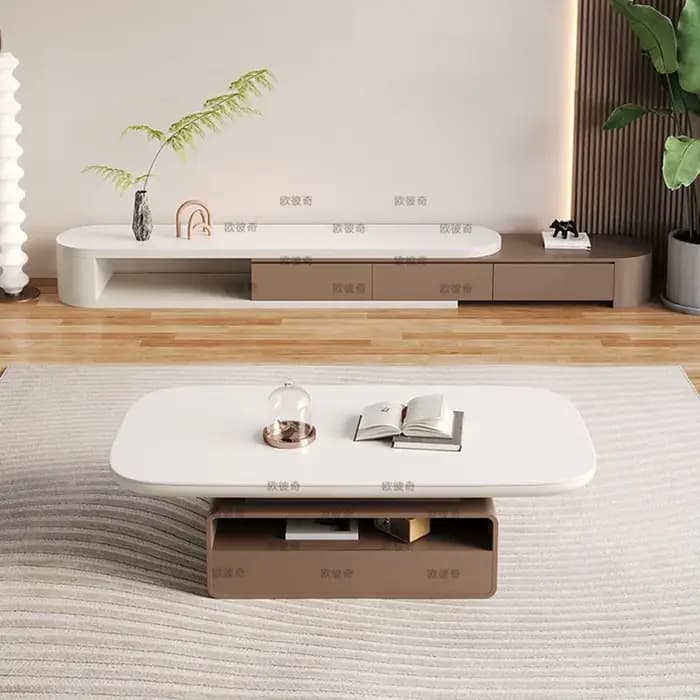 Tables basses rectangulaires de luxe