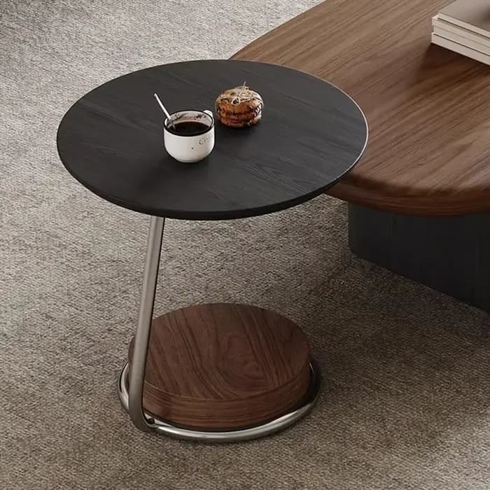 Table basse ronde confortable