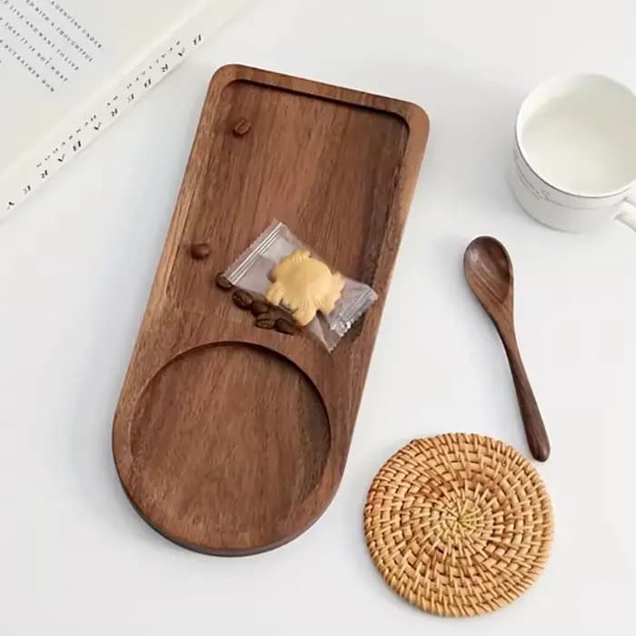 Plateau à café en bois