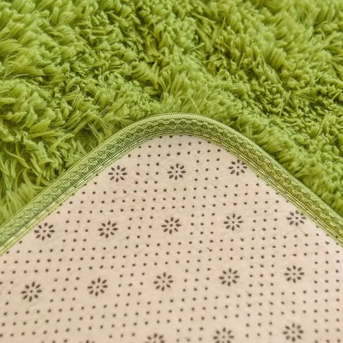 Tapis en peluche pour salon, canapé, Table basse, vert, rose, couvertures douces et moelleuses, tapis antidérapant pour chambre d'enfant, décoration de maison