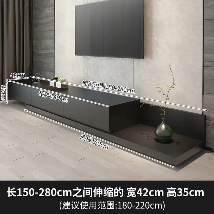 Console de télévision nordique Unique