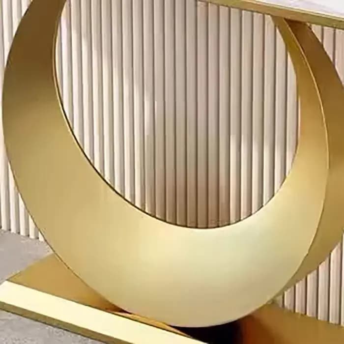 Table console de Style Glam italien minimaliste gain de place
