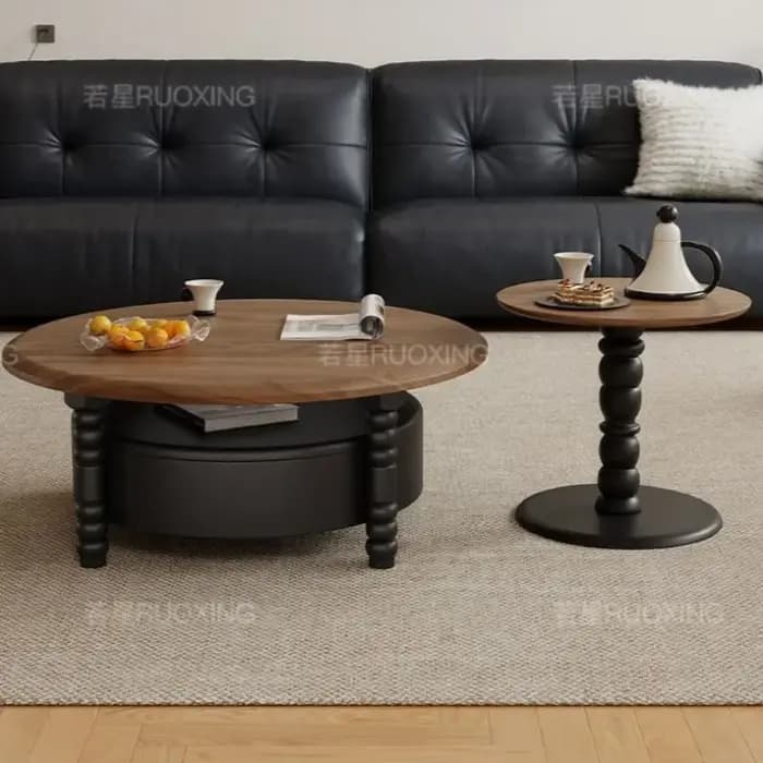 Cadre Table basse japonaise ensemble Unique minimaliste
