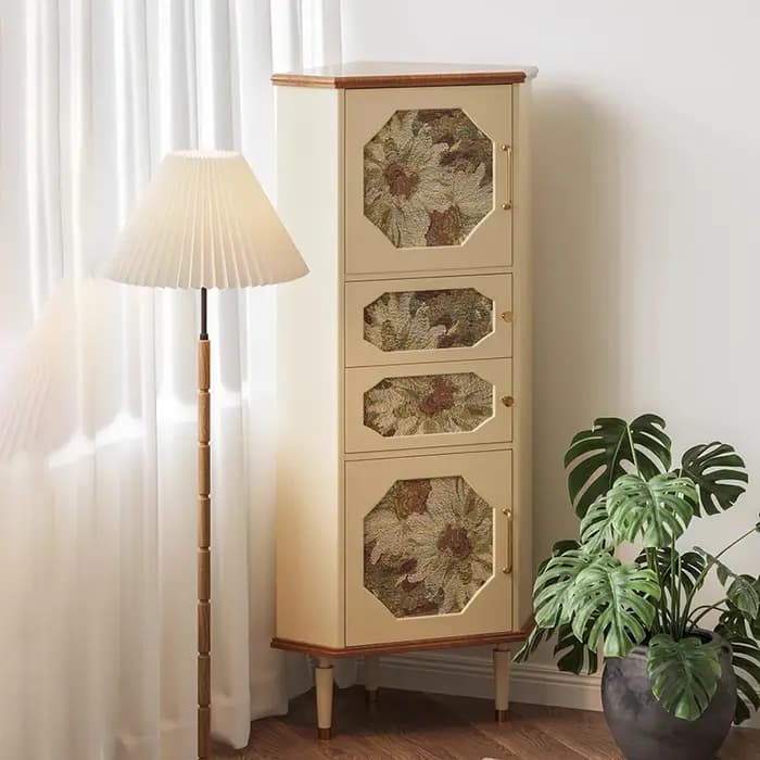 Armoires de Salon de beauté Vintage avec porte