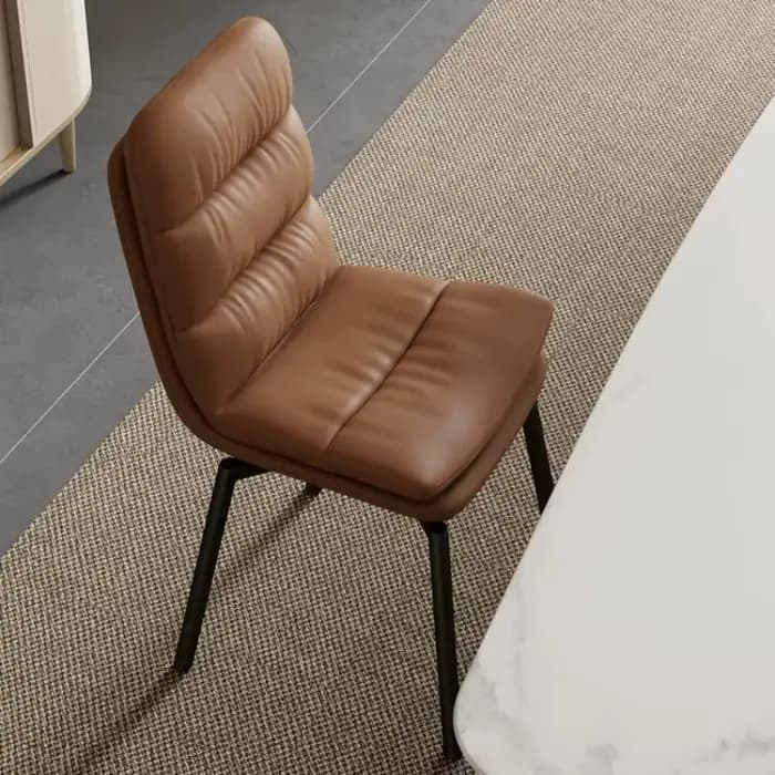 Chaises de salle à manger italiennes en métal