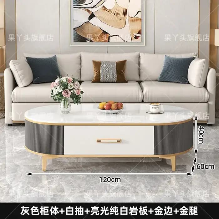 Tables basses italiennes originales, tables basses modulaires, tables basses ovales modernes, tables basses avec rangement, tables basses de style mid-century.