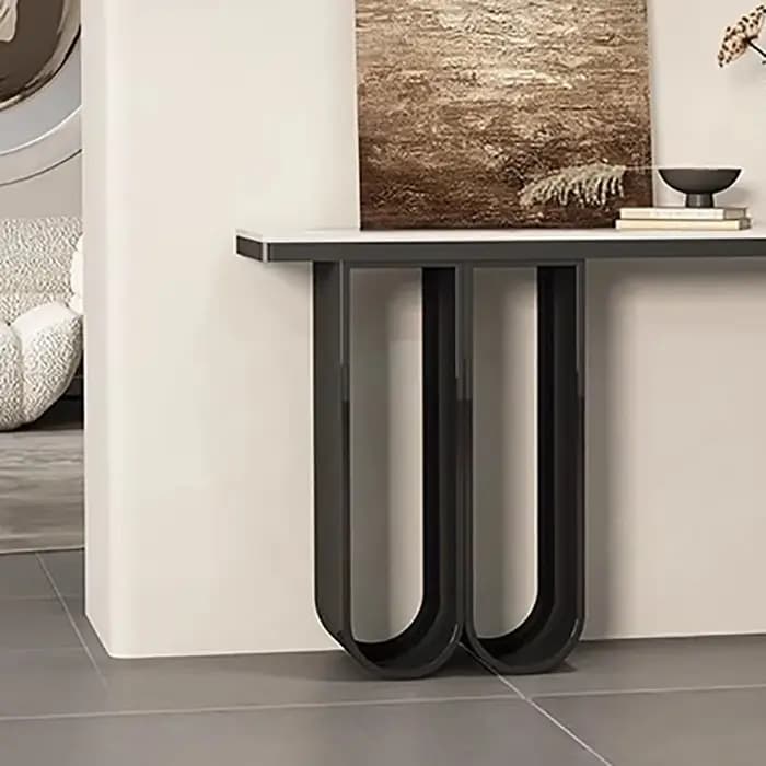 Table de Console industrielle italienne, Design rustique de luxe, Table de Console esthétique, Meuble de beauté Premium, meubles de Salon