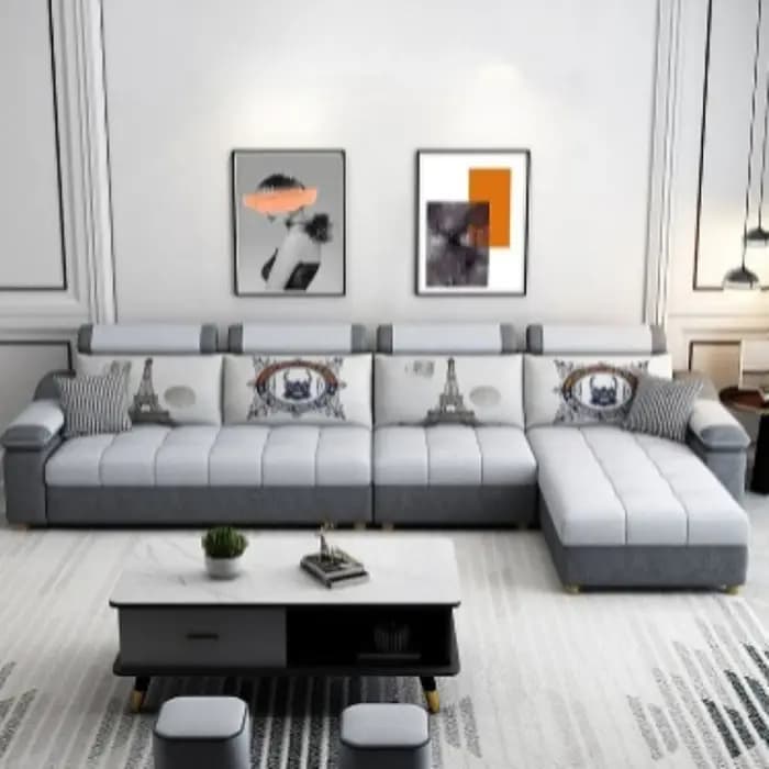 Canapés design confortables rangement canapé de salon d'angle nordique confortable minimaliste Divani Da Soggiorno accessoires pour la maison
