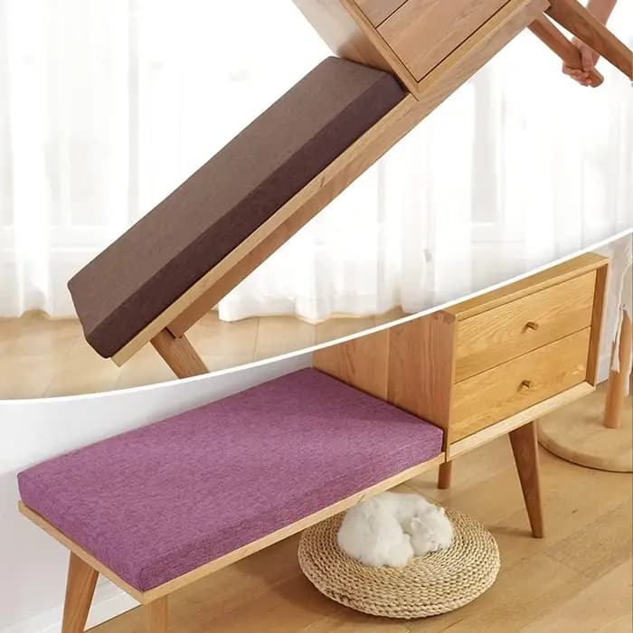 Coussins de banc personnalisés de 5cm