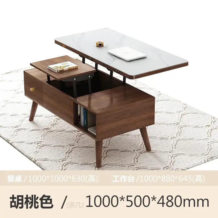 Table basse multifonctionnelle de qualité supérieure avec rangement