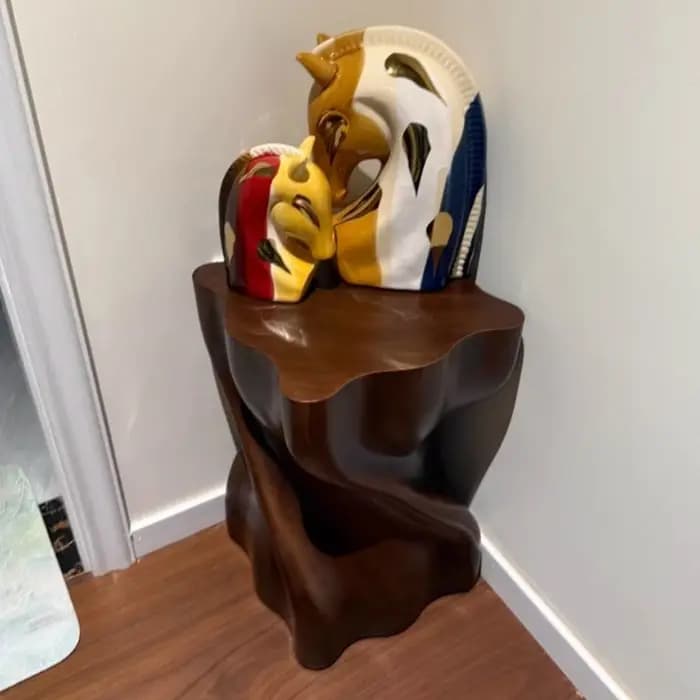 Table basse en bois, Table d'appoint Simple et créative
