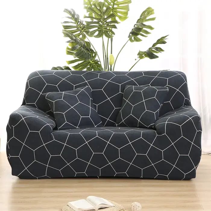 Juste de Protection pour Canapé et Causeuse d'Angle