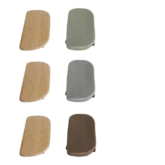 Bymaocar Banc de méditation, tabouret de méditation pliable et ergonomique, banc de méditation pliab
