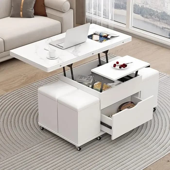 Rangement Magazine Table basse cuisine japonais organisateur cadre