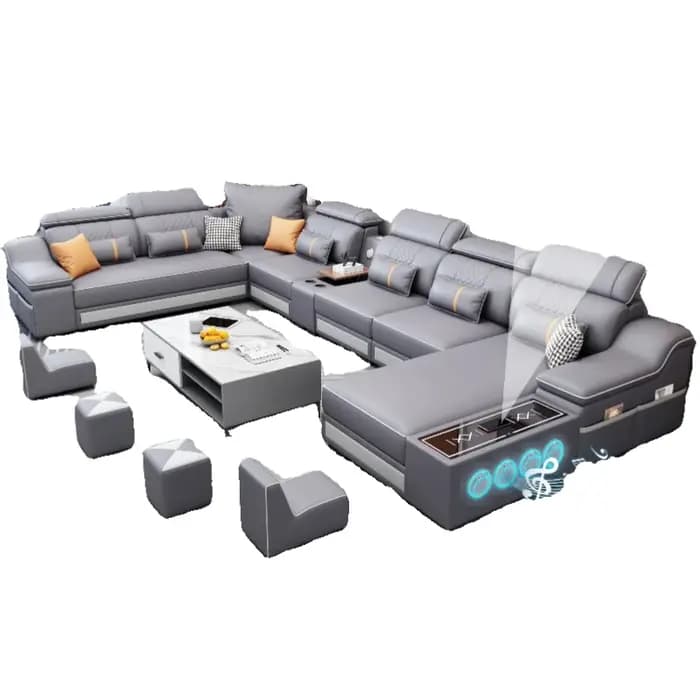 Classique Waterprof canapé rangement appartement bras minimaliste