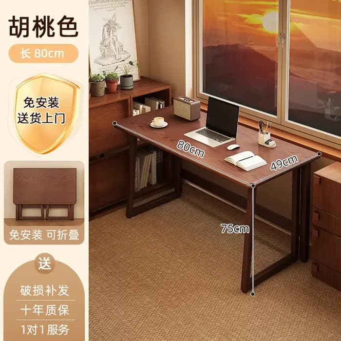 Petit bureau pliant pour appartement