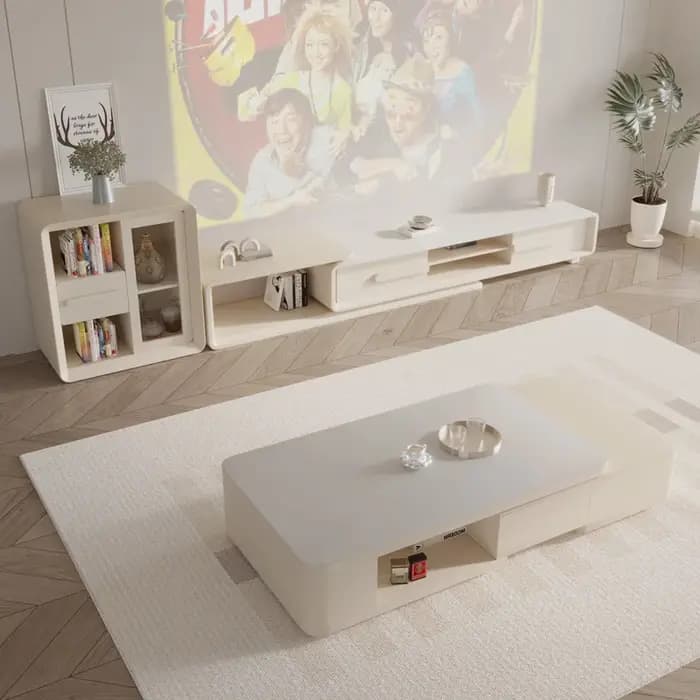 Tables basses extensibles nordiques en bois Design De luxe