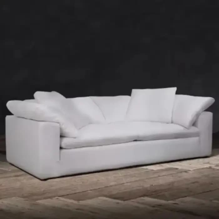 Salon concepteur Compression canapé paresseux coussin moderne inclinable