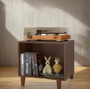 Armoire de rangement pour disques vinyles de Style nordique