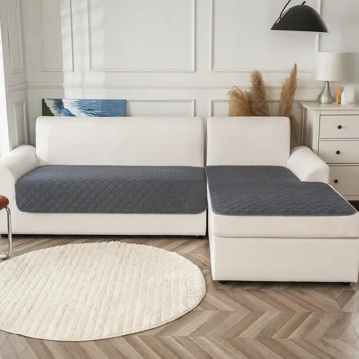 Housse de canapé imperméable 2 pièces