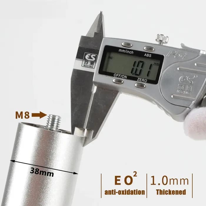 Pied de meuble réglable en alliage d'aluminium