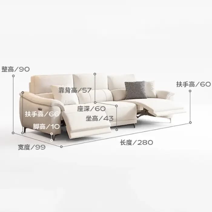 Canapés extensibles modernes minimaliste luxe Convertible chambres
