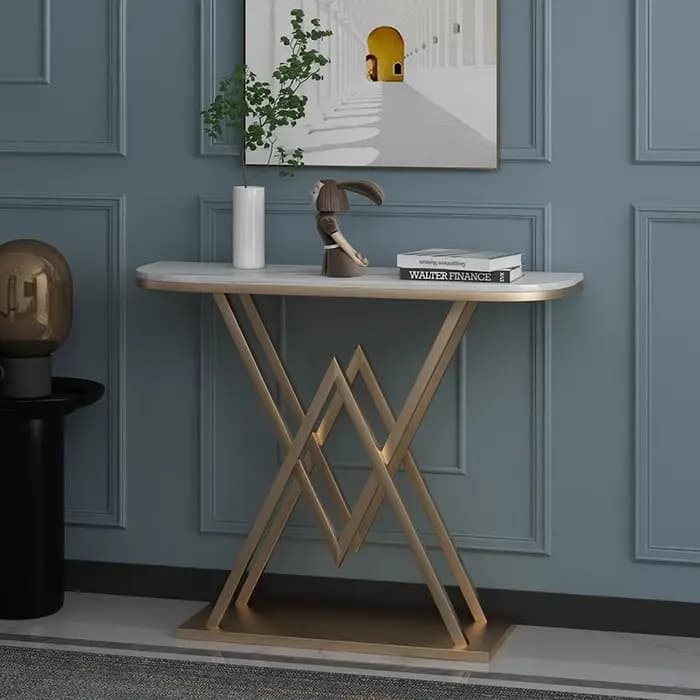 Table Console moderne en marbre