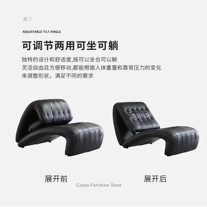 Fauteuil simple minimaliste italien Barcelona