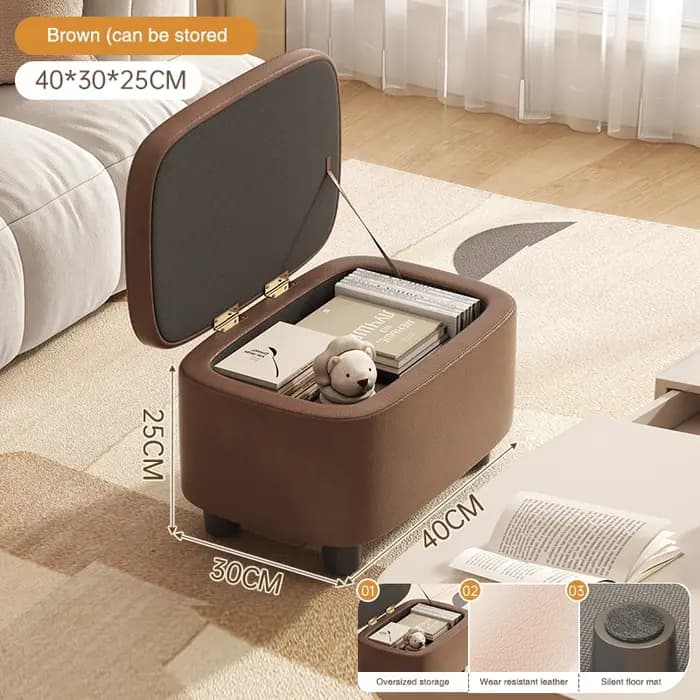 Organisateur créatif tabouret poufs ménage confortable canapé