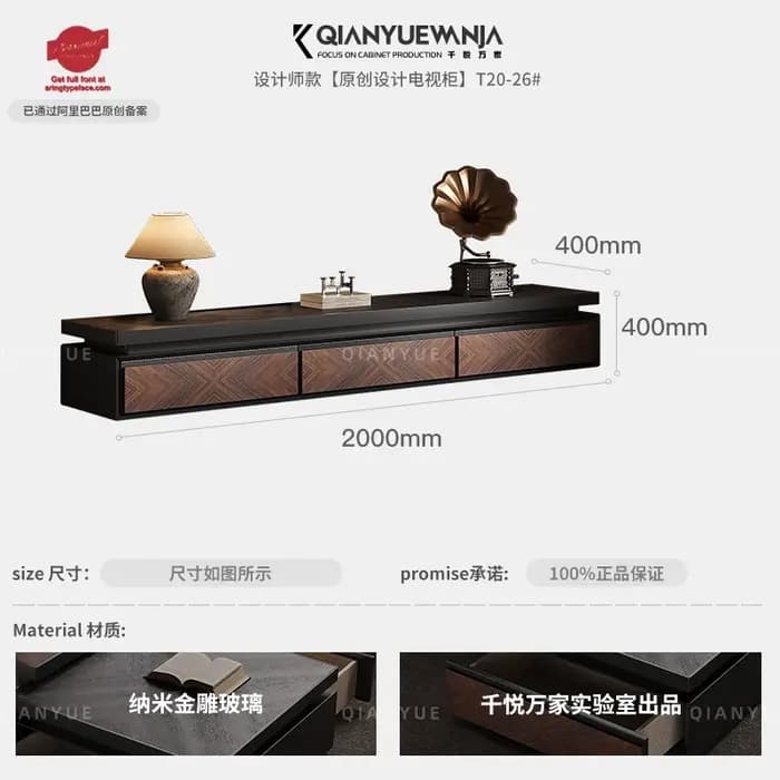Supports de télévision de rangement créatifs