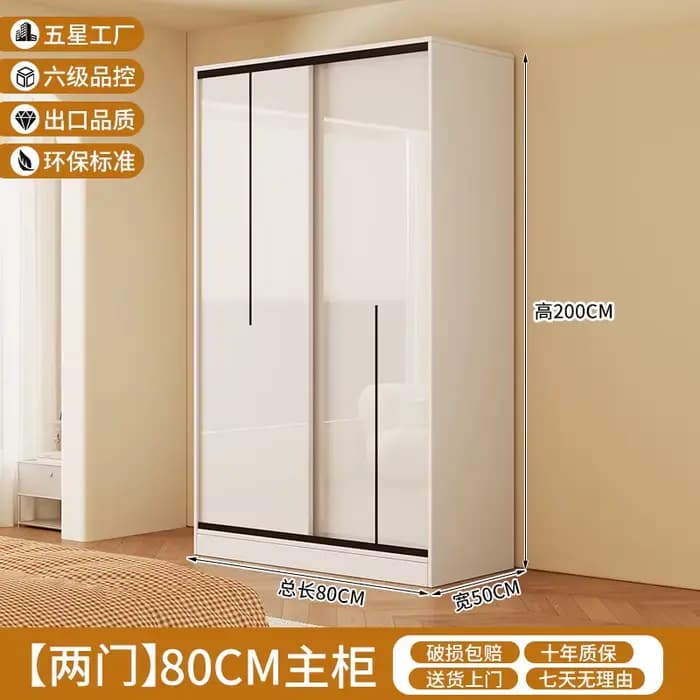 Appartement porte-vêtements armoire de luxe moderne chambre placard armoire organisateur de rangemen