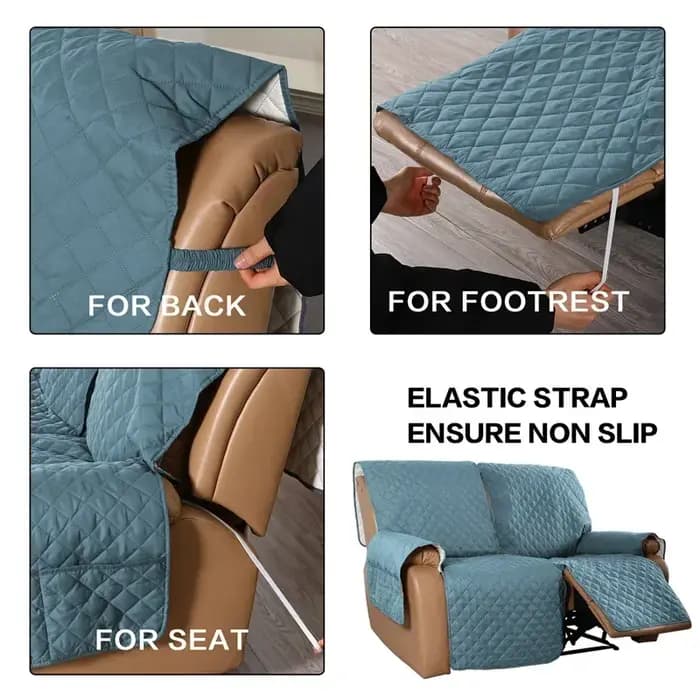 Juste de canapé inclinable en polymère pour animaux de compagnie et chiens, housses de chaise, chaise longue, serviette de canapé, housses de fauteuil, 1 place, 2/3 places