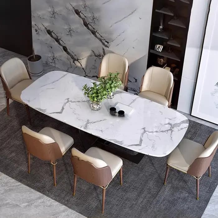 Ensemble de 2 chaises de salle à manger modernes Premium