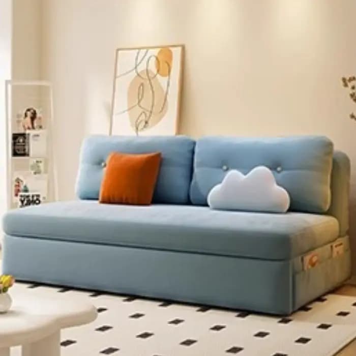 Étagère canapés extensibles rangement Design Double salon