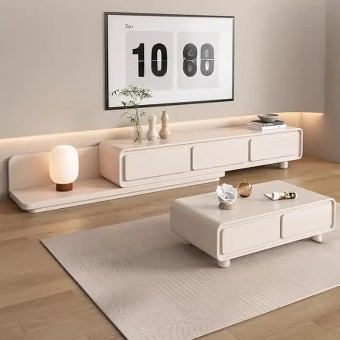 Meuble TV rétractable pour salon