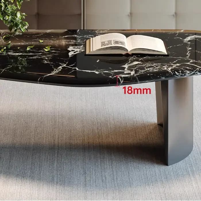 Tables basses modernes noires esthétiques
