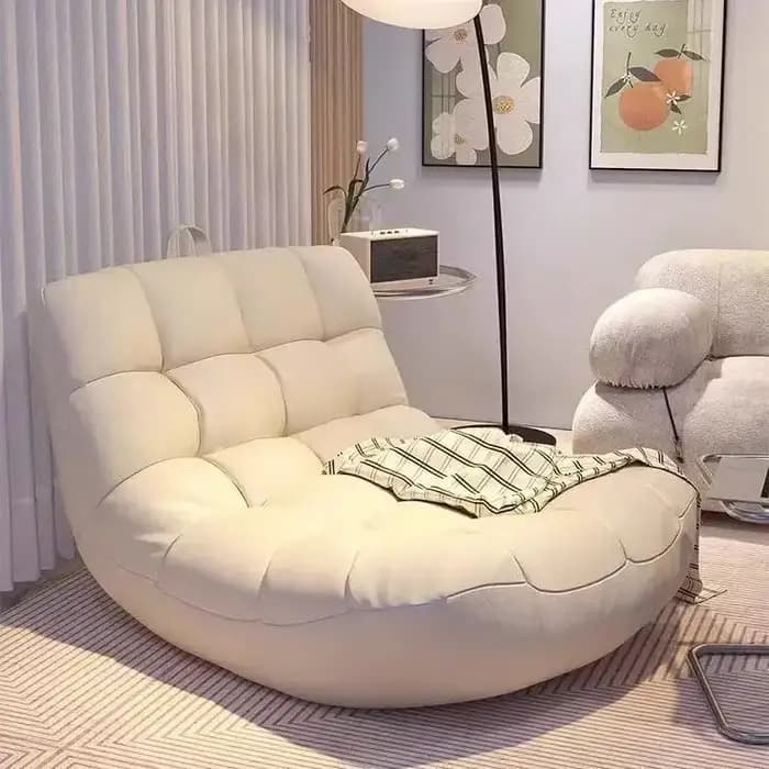 Canapé paresseux, petit chenille de chambre à coucher peut s'allonger et dormir, petit canapé simple