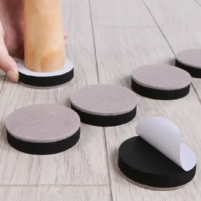 Rehausseurs de meubles ronds (4 pièces) pour lit et canapé