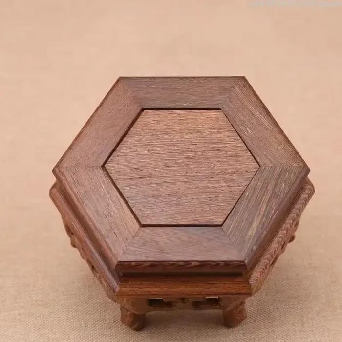 Socle de table en bois rétro