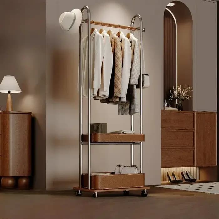 Porte-vêtements design pour salon