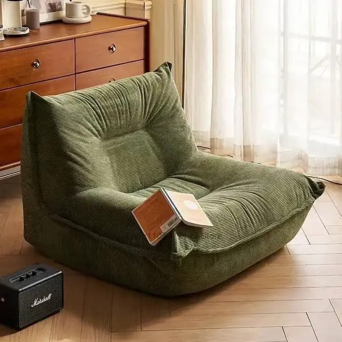 Canapé paresseux style chenille pour petits appartements