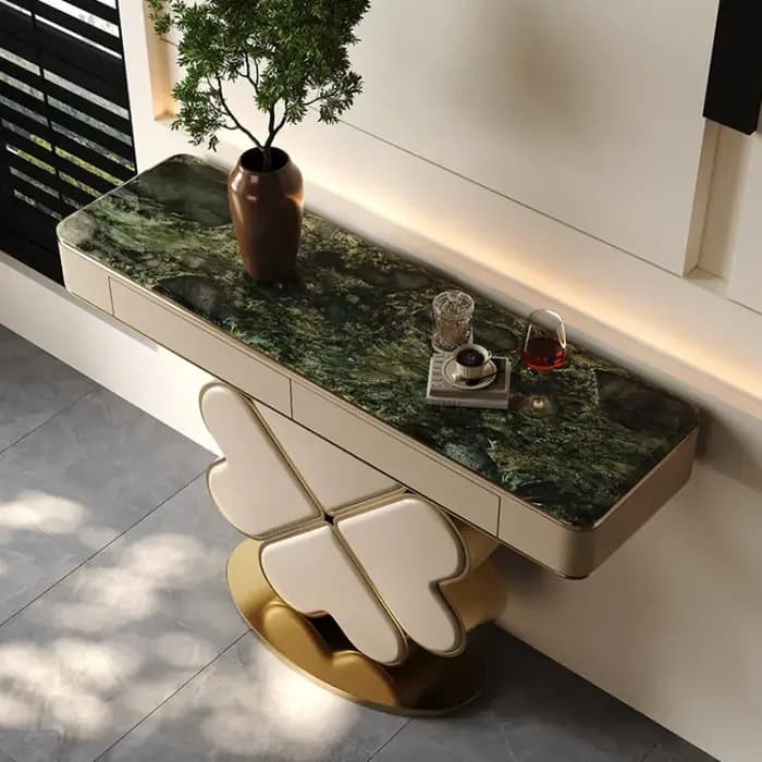 Tables consoles de luxe léger