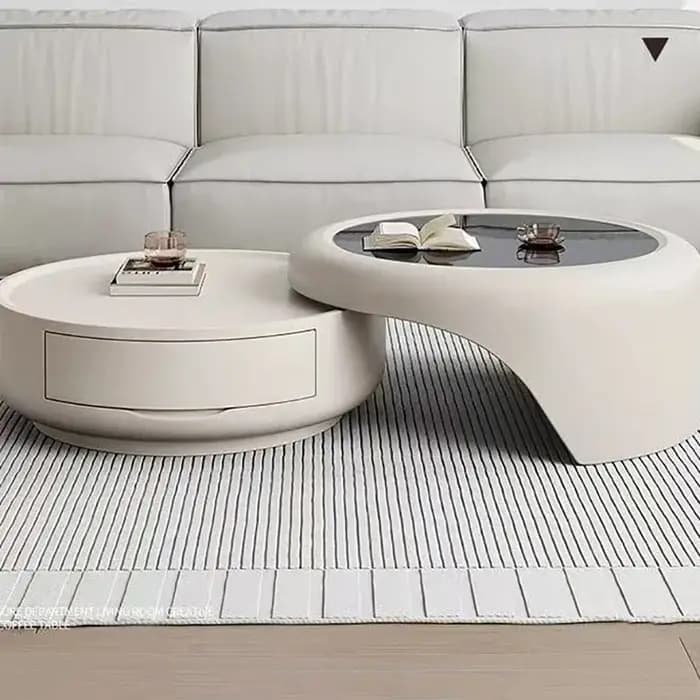 Table basse ronde Regale