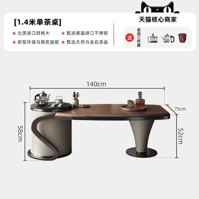 Tables basses à manger modernes, affichage de luxe, Tables basses italiennes uniques, livre Premium