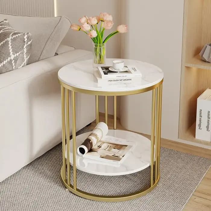 Table d'appoint Glamour, design moderne minimaliste nordique, tables basses tendance, unique, mesa d