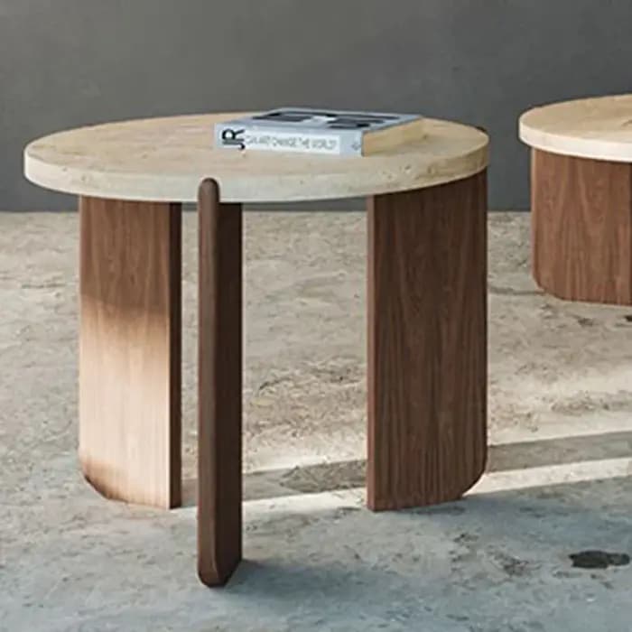Pour Table basse ronde marbre salon nordique rond entrée Tables basses entrée petit déjeuner Muebles