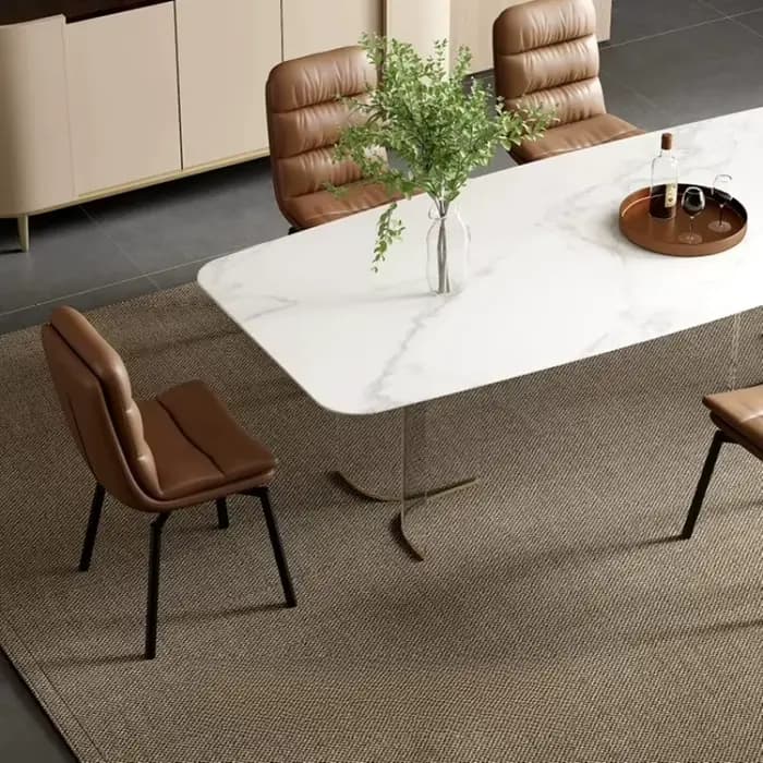 Chaises de salle à manger italiennes en métal