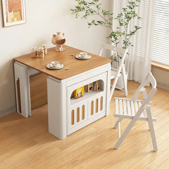 Tables à manger extensibles modernes de luxe nordique Unique