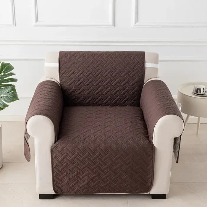 Tapis de canapé matelassé épais pour salon
